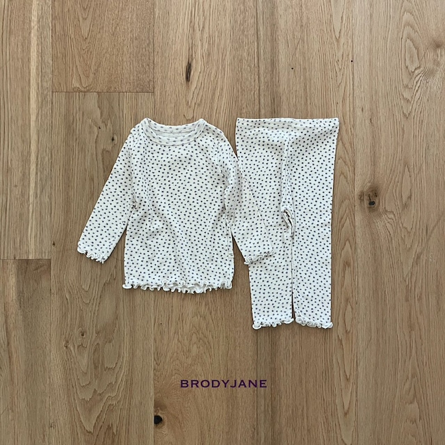 【取寄】brodyjane|lily set|リリー上下セット|S-M|baby|26 autumn
