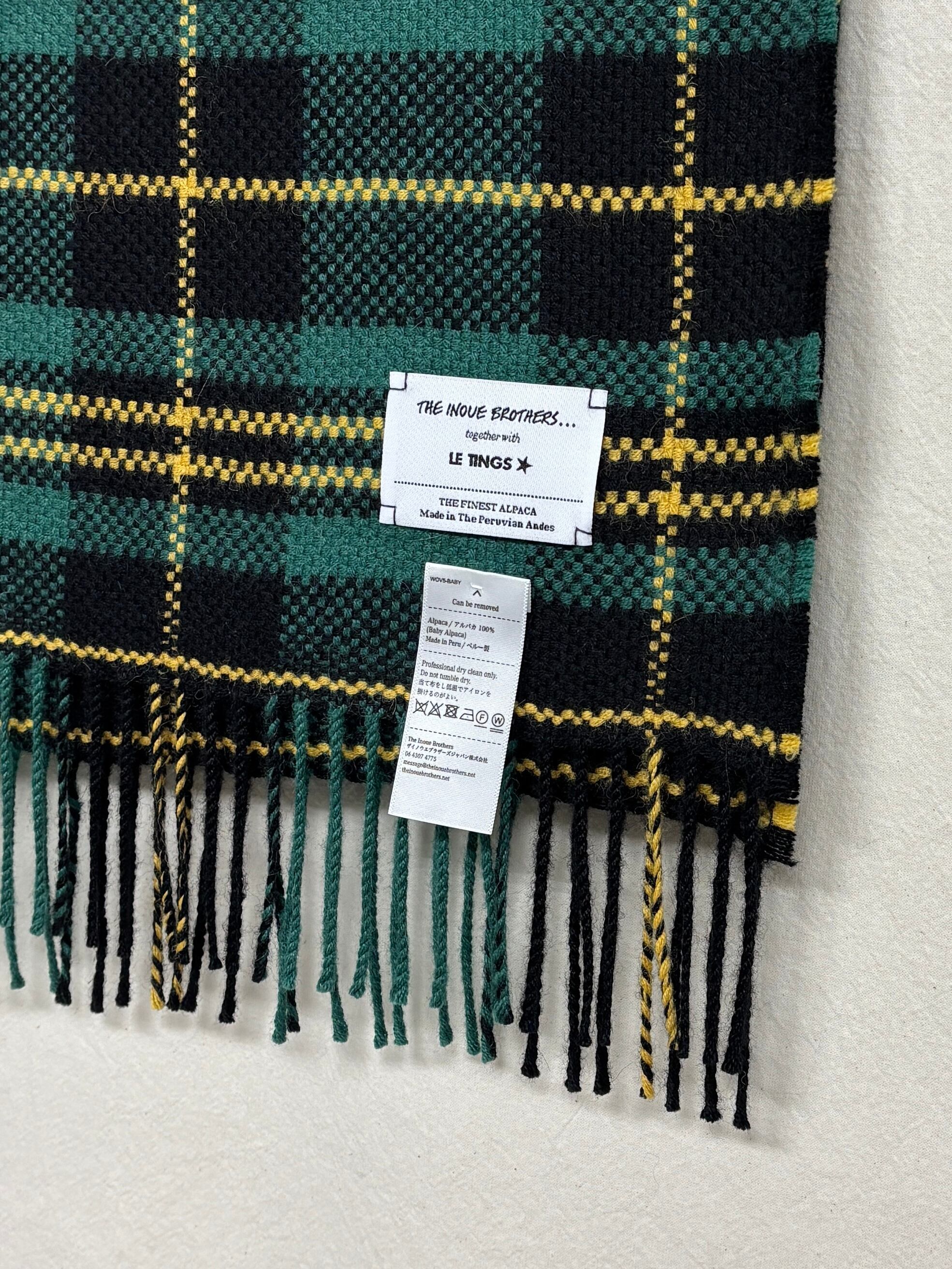 The Inoue Brothers / Market Check Scarf(JAMAICA CHECK) | THE