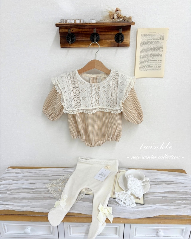 ※B品※ 残り1点 即納⌇70cm リボン レギンス タイツ