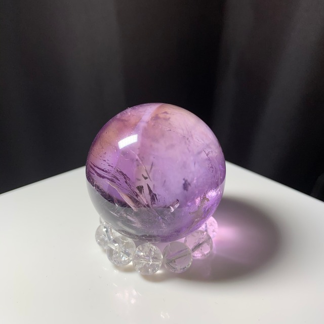 超透明！ボリビア産アメトリンスフィア