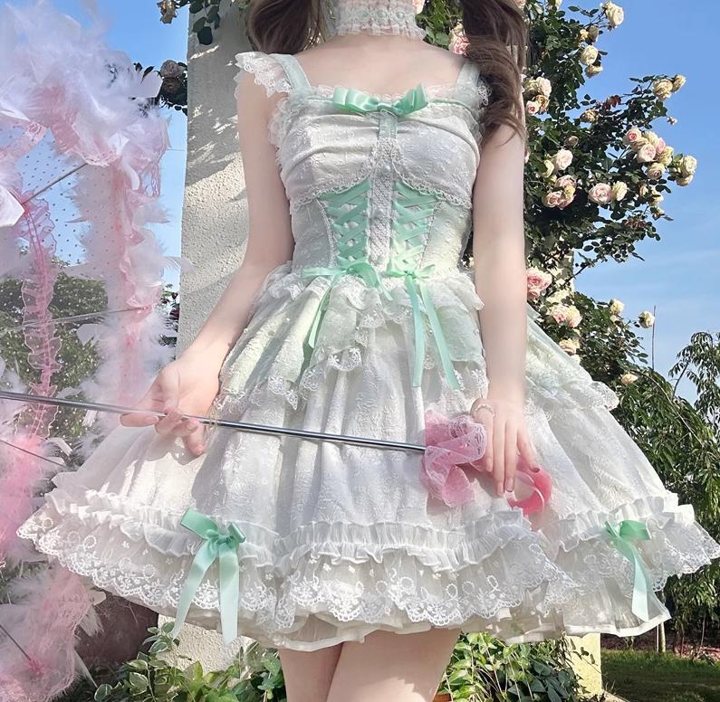 Elpress L いちご ワンピース 甘ロリ ロリータ 甘ロリ♡全7 Elpress L いちご ワンピース 甘ロリ ロリータ 甘ロリ♡全7