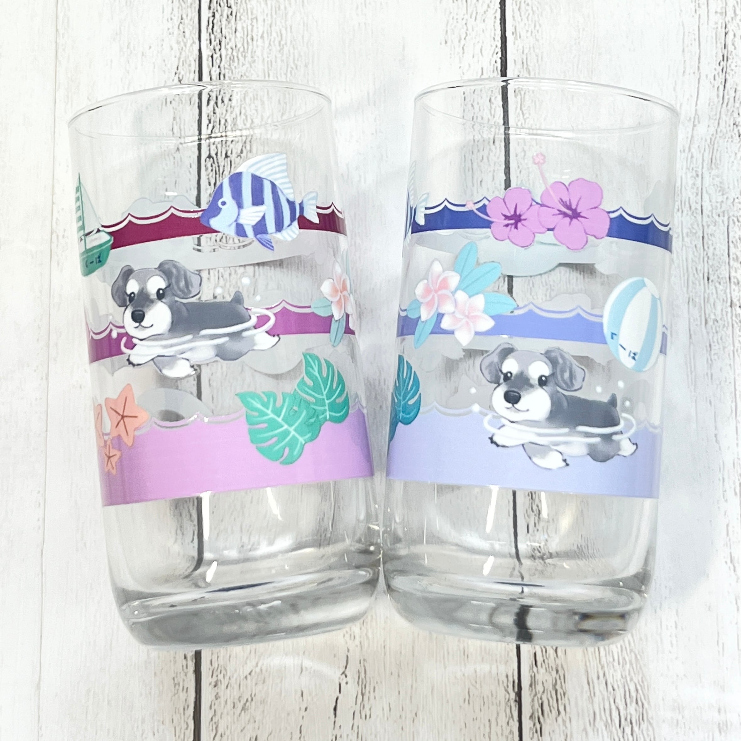 スイスイグラスコップ | ペットイラストはぐもふ