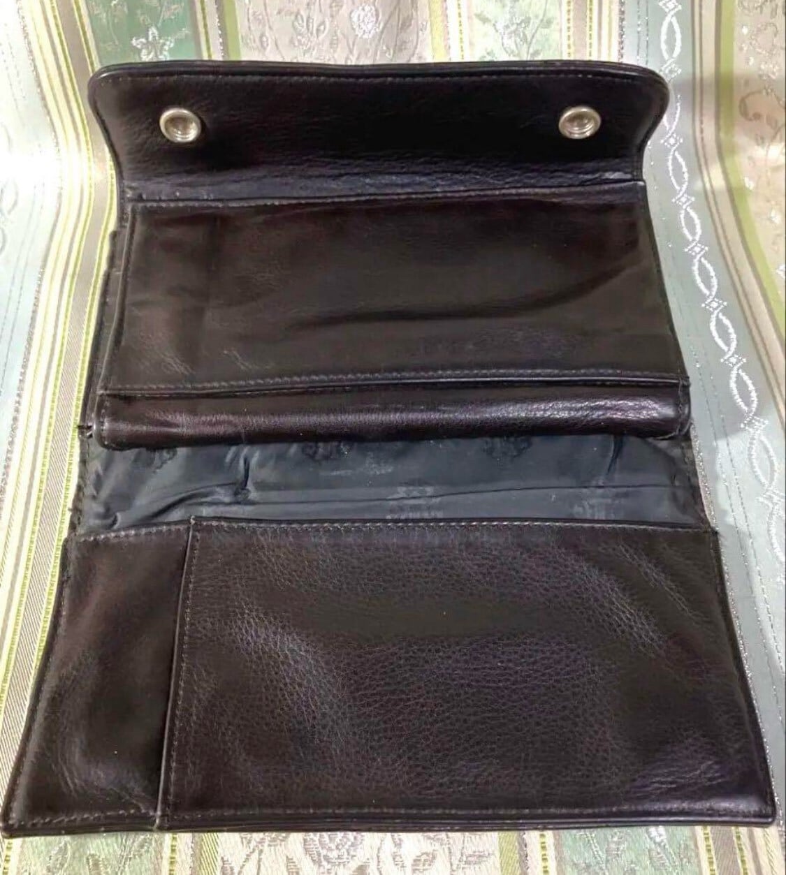 CHROME HEARTS クロムハーツ ダークブラウン クロコダイル 長財布