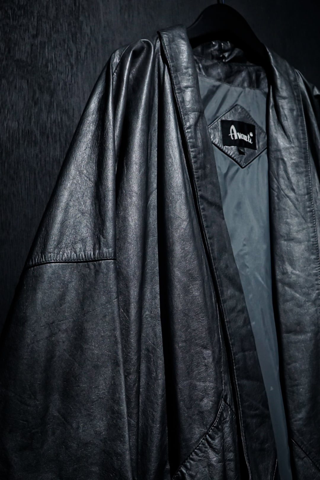 WEAPON VINTAGE】Special Silver Color Leather Vintage Loose 