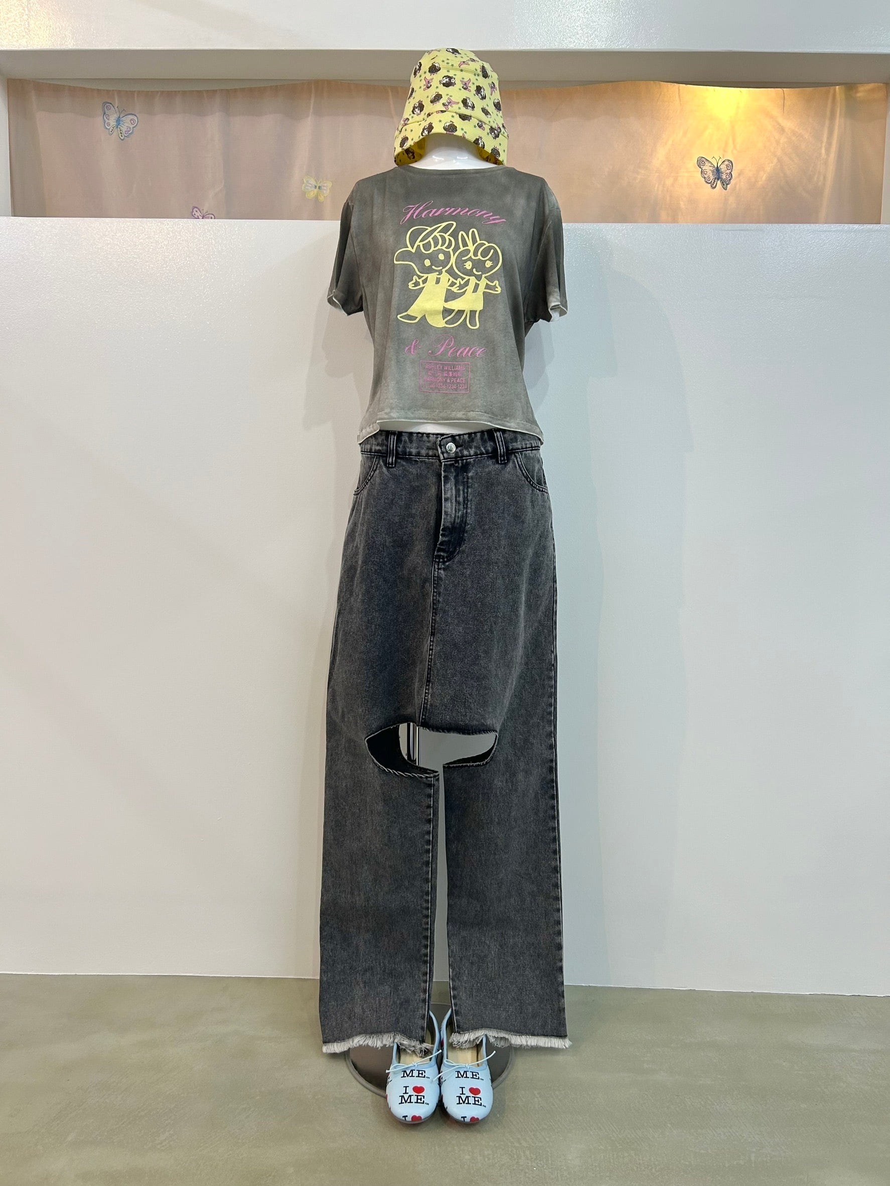 Ashley WILLIAMS marley jeans / dark grey