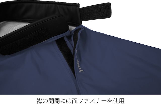 フリーモーション スモック トップ NAVY