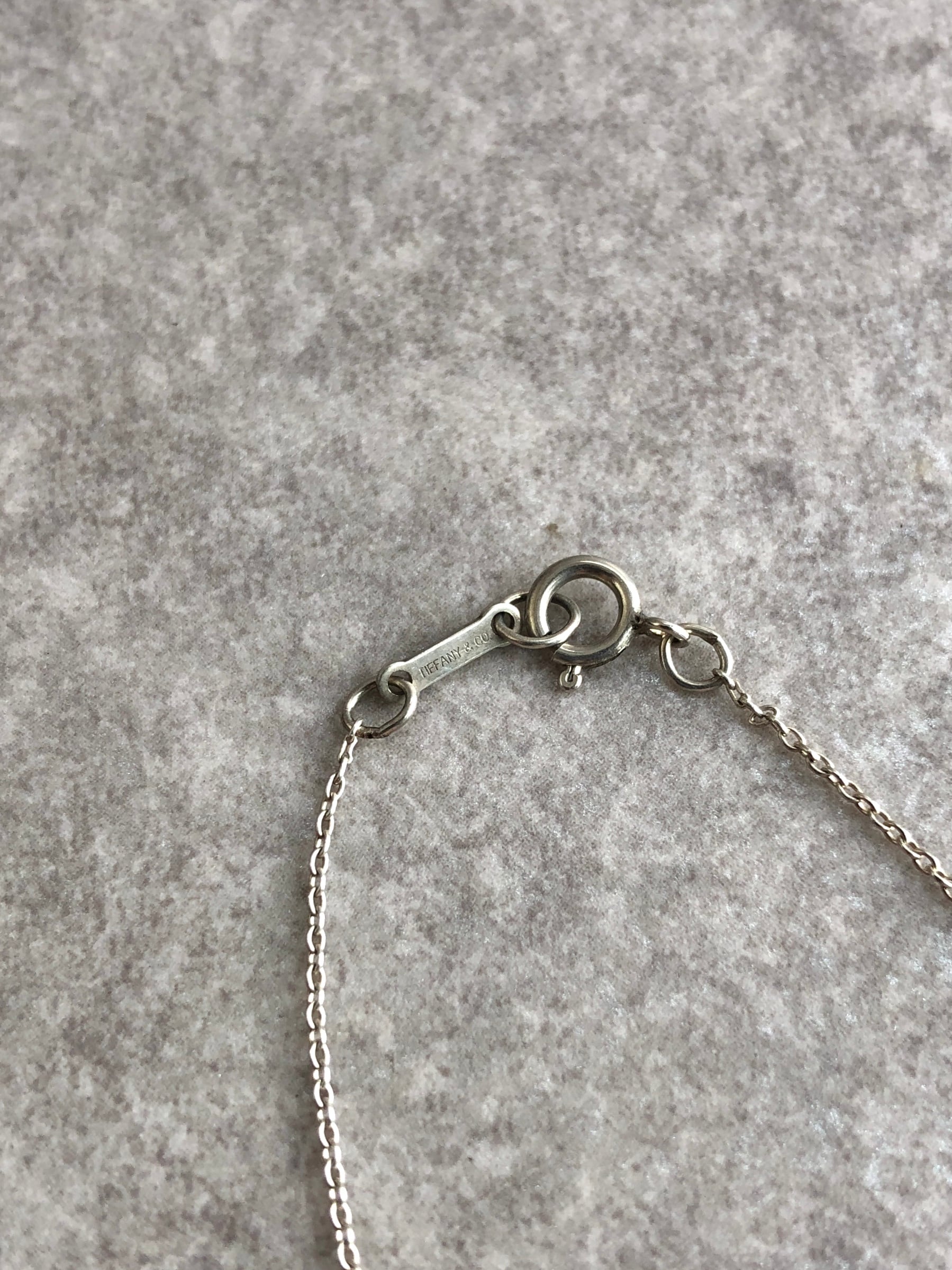 Tiffany & Co. ティファニー ビーン ネックレス シルバー 925 vintage