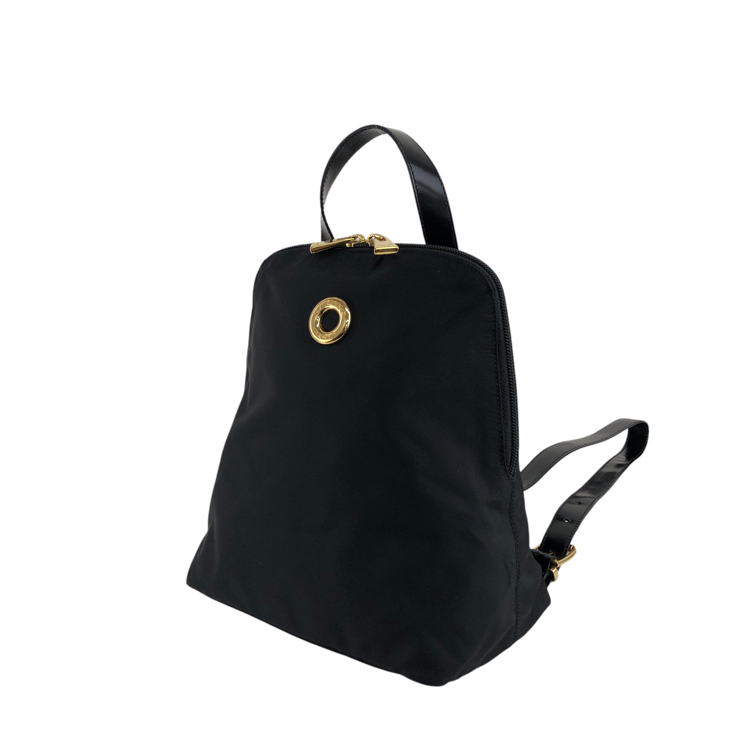 CELINE セリーヌ バックパック ブラック サークル ナイロン CELINE セリーヌ バックパック ブラック サークル ナイロン