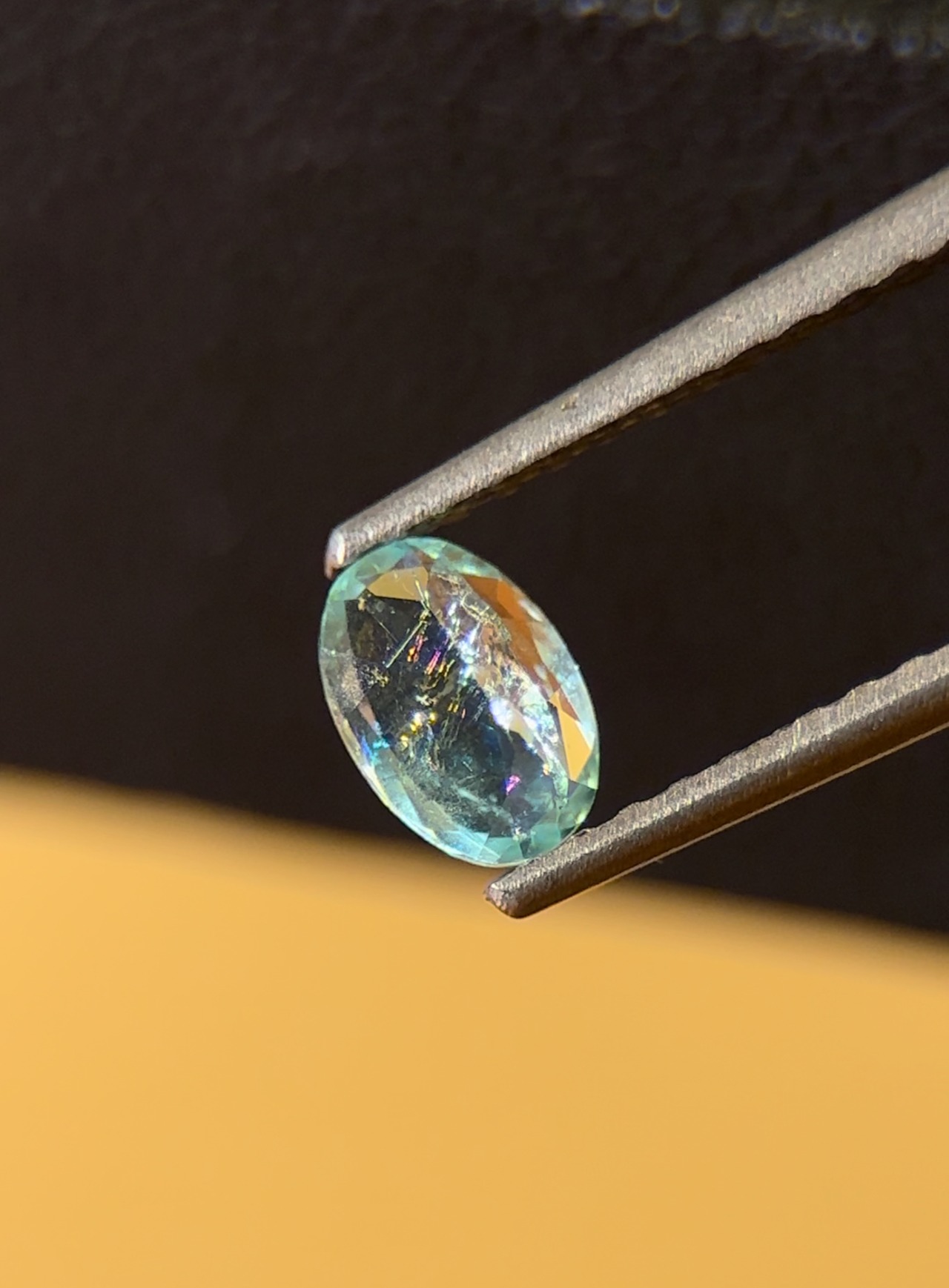 パライバトルマリン 0.62ct 虹がでました | パライバトルマリン by 