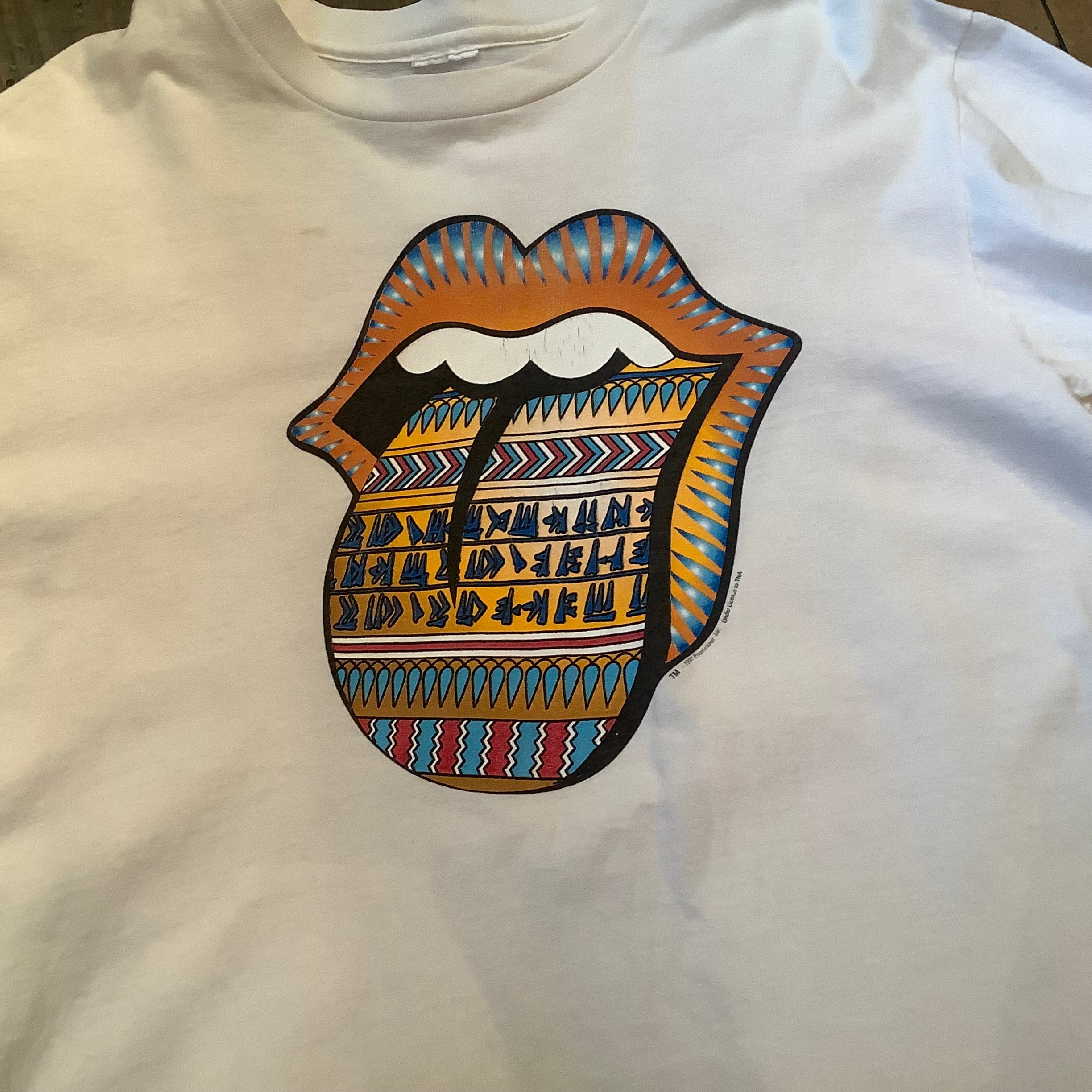 VintageTee ROLLING STONES 1997 BRIDGES TO BABYLON WORLD TOUR T