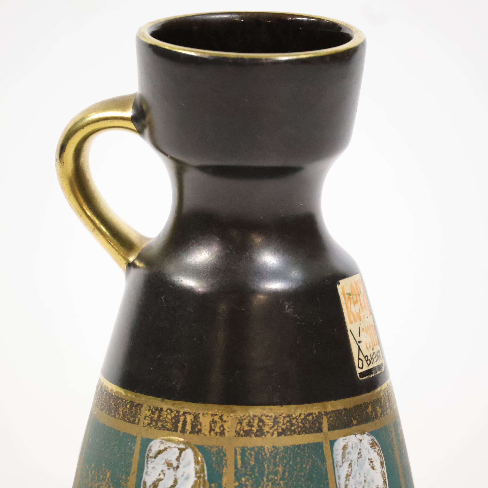 Dümler＆Breiden-- 16.1cm | Fat Lava & German Art Pottery