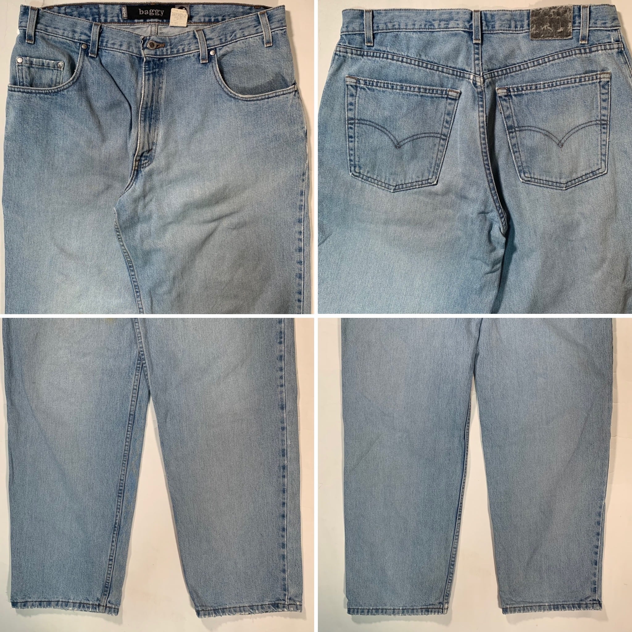 9487 リーバイス シルバータブ バギーデニムパンツ ワイドパンツ W36
