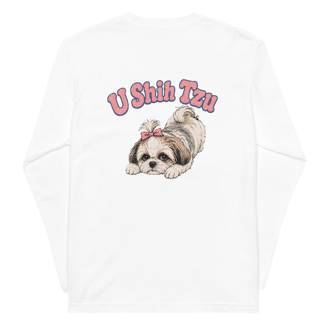 PLAY WITH ME Pink Long Tee U0007