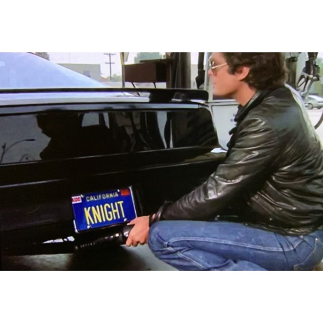 （KNIGHT）マイケル・ナイトポンティアック ファイアーバード・トランザムナンバープレートカリフォルニア州