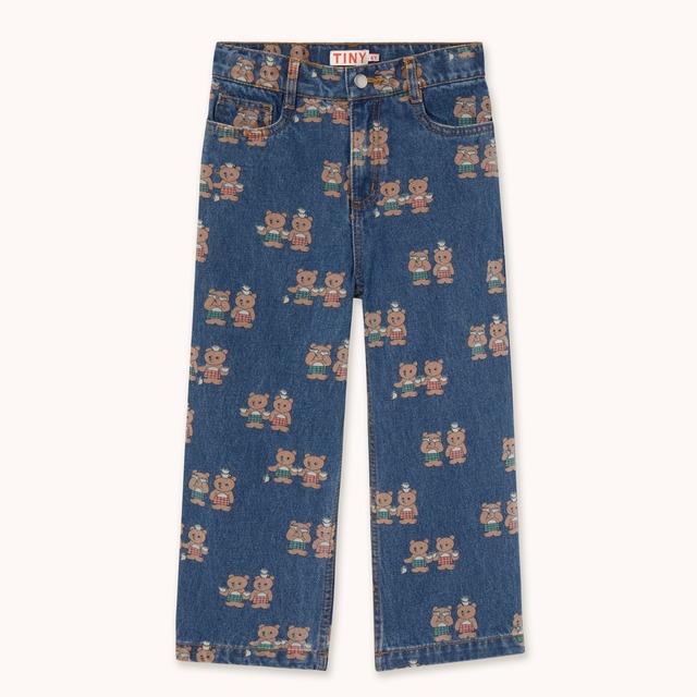 tinycottons(タイニーコットンズ) ／TINY TEA ROOM STRAIGHT DENIM PANT AW26-151