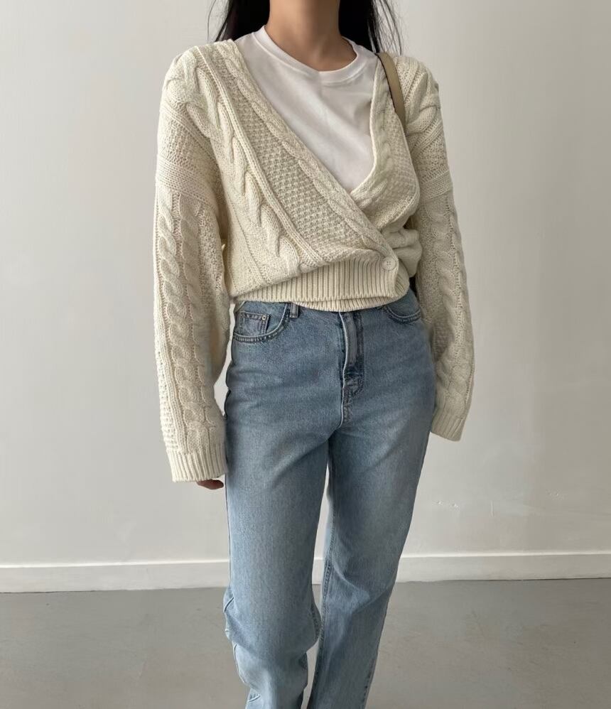 カシュクールニット   AJ1079-8101