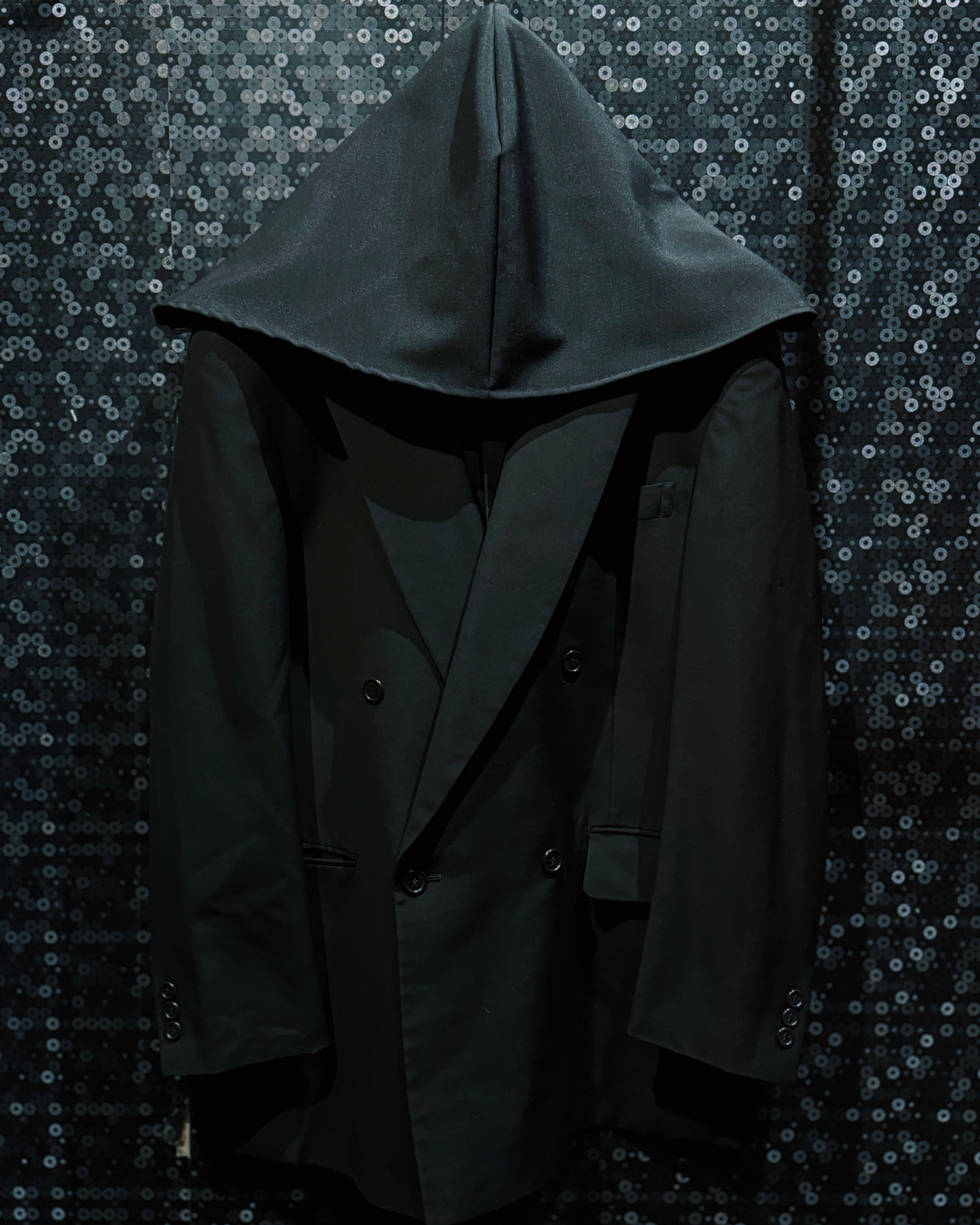 【ÆIEM】再倖築 “Silent Abyss Hood” Double Tailored Jacket