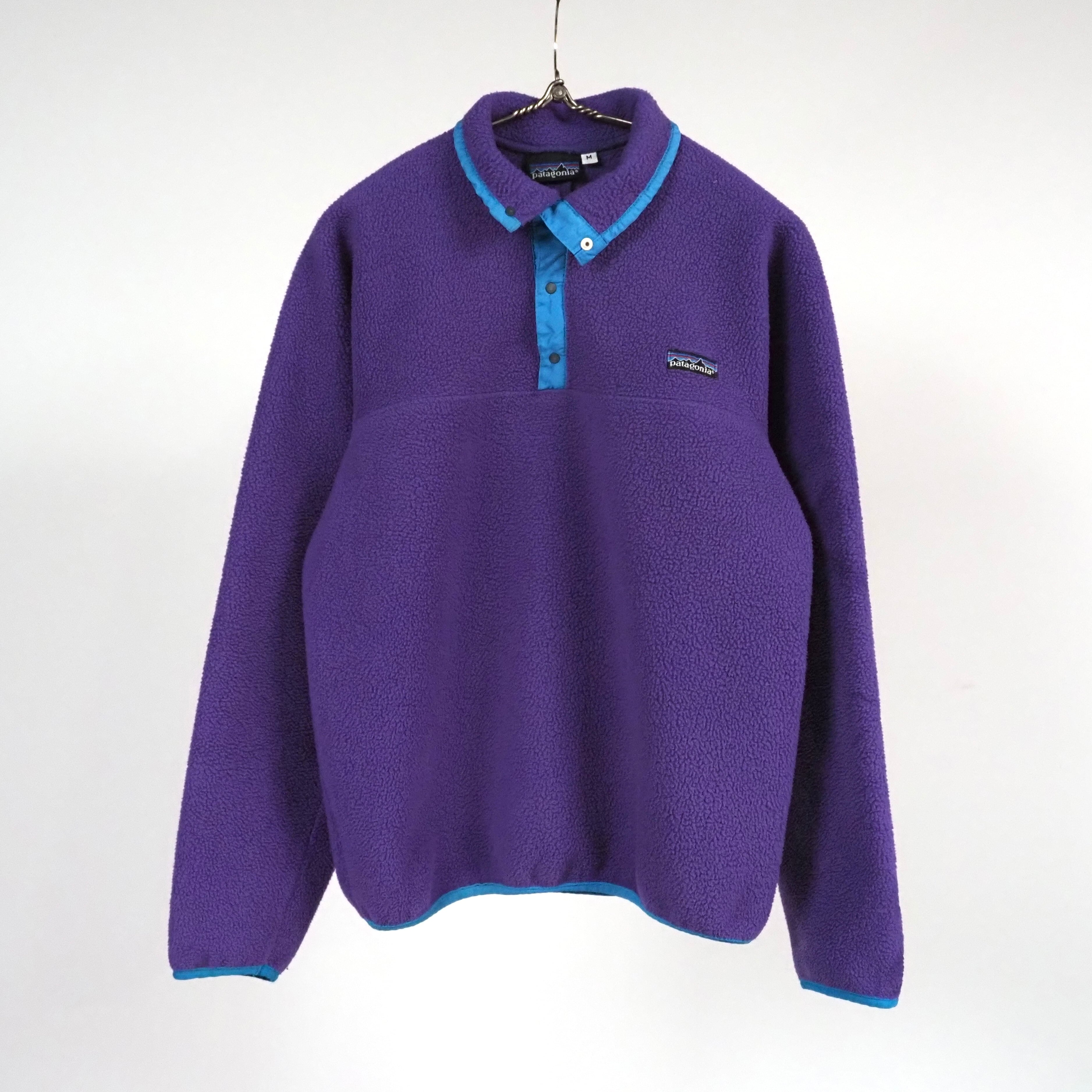 80s Patagonia Snap-T Fleece Jacket M USA製 パタゴニア スナップT フリース