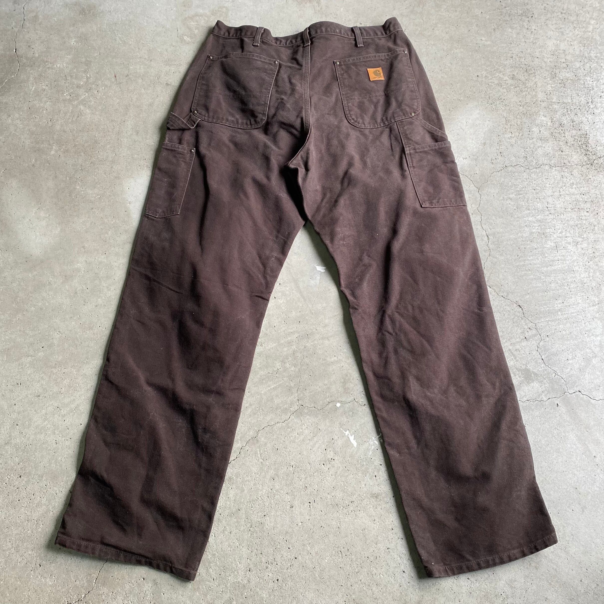 カーハート Carhartt RELAXED FIT ダック地ワークパンツ メンズw33 /eaa357729-モデル形状