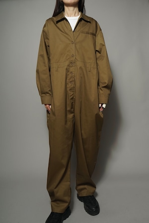 COCOON JUMP SUITS  (BROWN) 2403-63-T3252