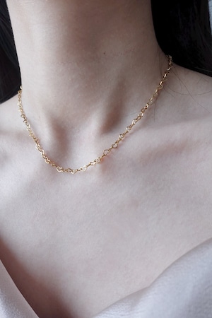 heart chain necklace