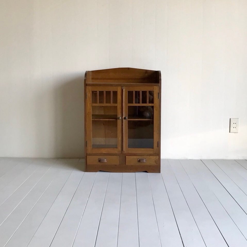 キャビネット / ガラスケース / 古家具