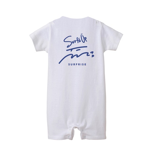 ★Baby★ Surf's Up Rompers - White / Blue