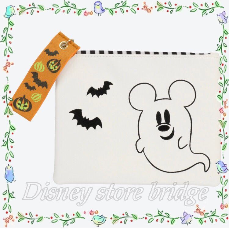ポーチ ディズニー・ハロウィン2019 東京ディズニーリゾート限定 ミッキーマウス ミッキー ミニ財布 小物入れ 化粧ポーチ コスメポーチ ペンケース