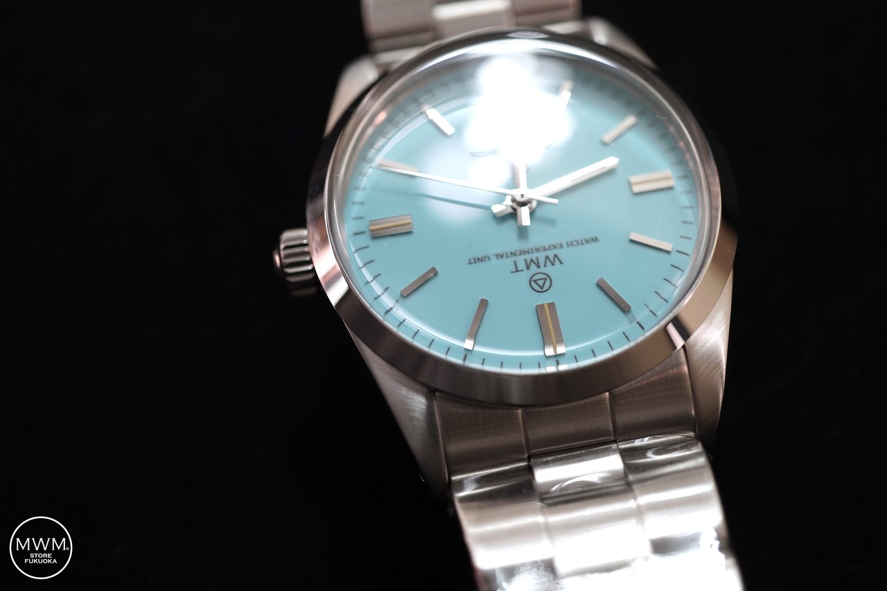 WMT Barracuda Saudi Arabia Special Edition / Sky Blue Dial / Metal Bracelet + Leather Strap Set