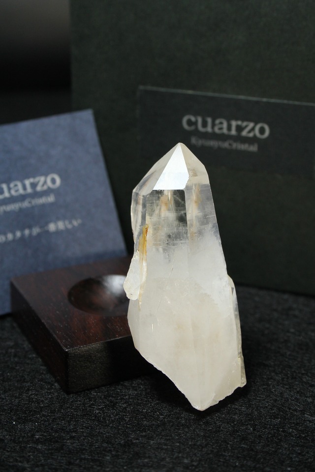 【1303】宮崎クリスタル ローズウッドベース大