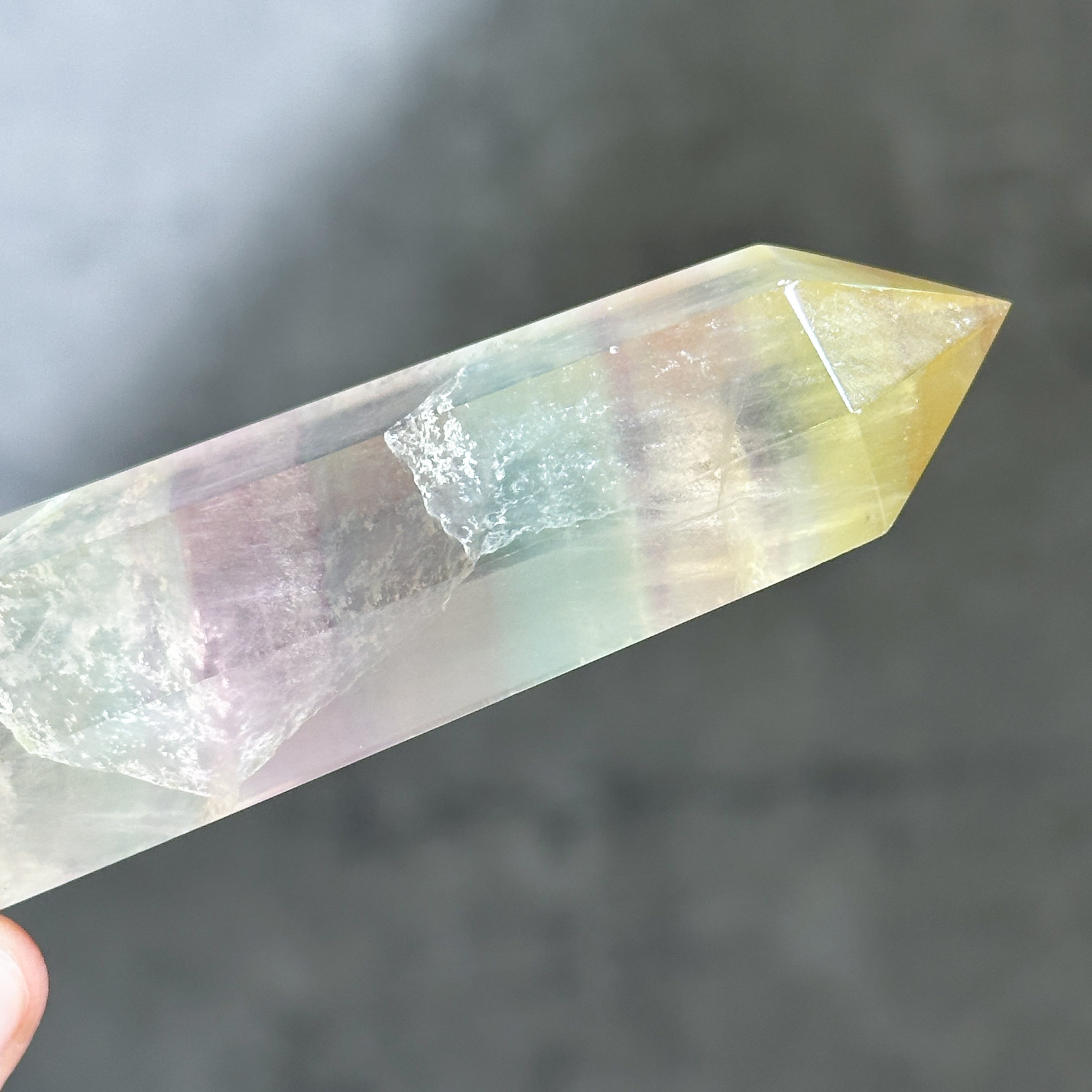 レインボーフローライト タワー03◇ Rainbow Fluorite ◇天然石・鉱物