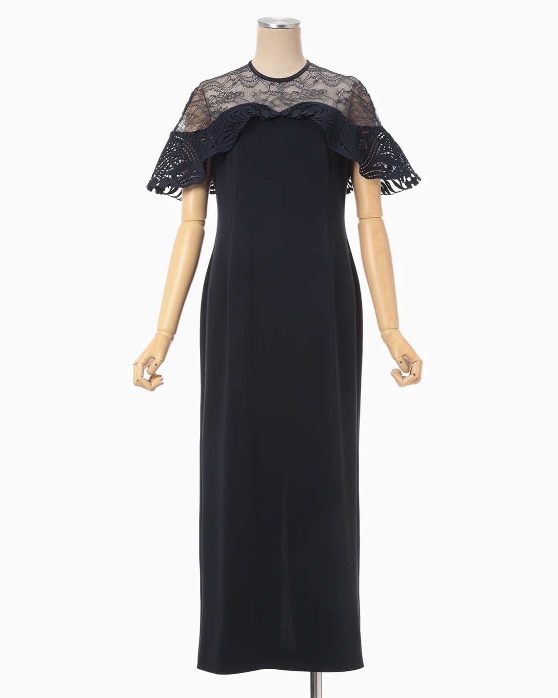 ワンピース mame kurogouchi Tulle Lace Classic Dress Mame Kurogouchi】Tulle Lace Classic Dress | インターナショナル