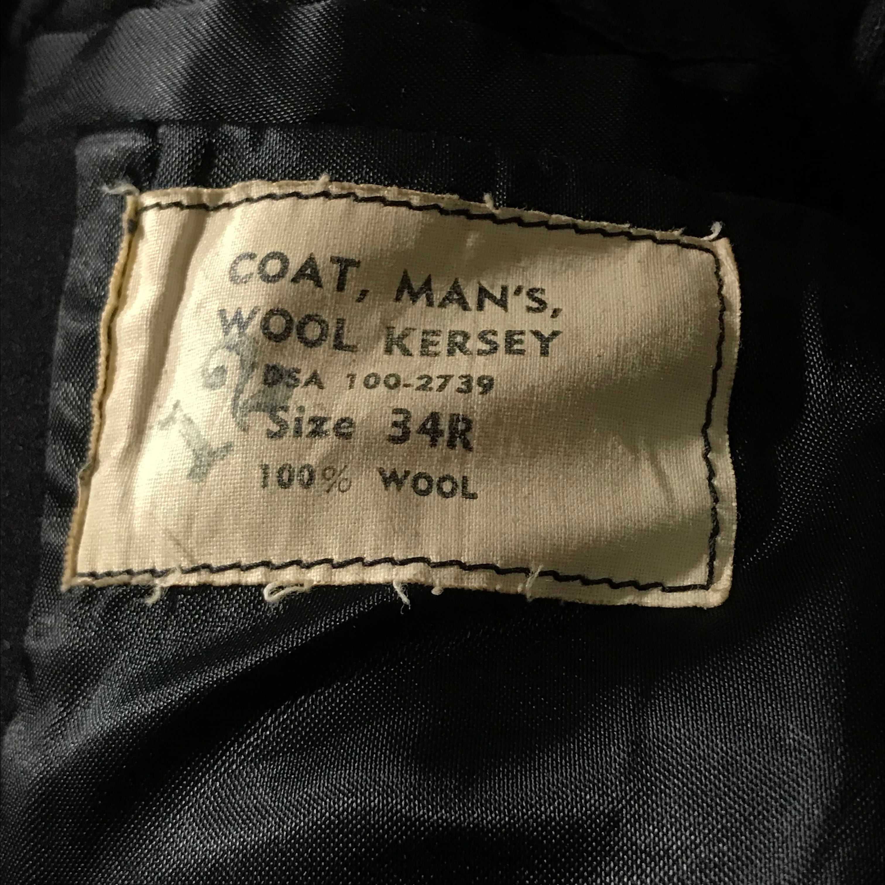 's vintage U.S.NAVY Pea coat 米海軍 ピーコート メンズR   used