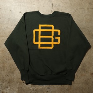 極美品 XL 90s 米国製 リバースウィーブ スウェット チャンピオン 緑 刺繍 Green Bay Packers グリーン・ベイ・パッカーズ reverse weave champion