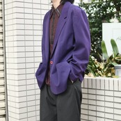 70's ~ purple tailored jacket