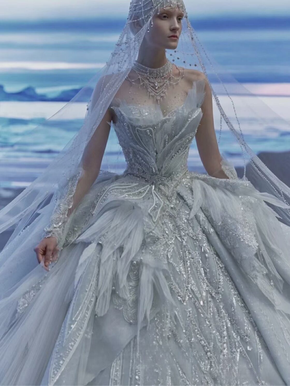 送料無料すごく綺麗なウェディングドレス 美しいドレス | Pay ID 