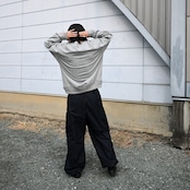 KUON / GANKO別注 Sashiko Sweatshirt style2