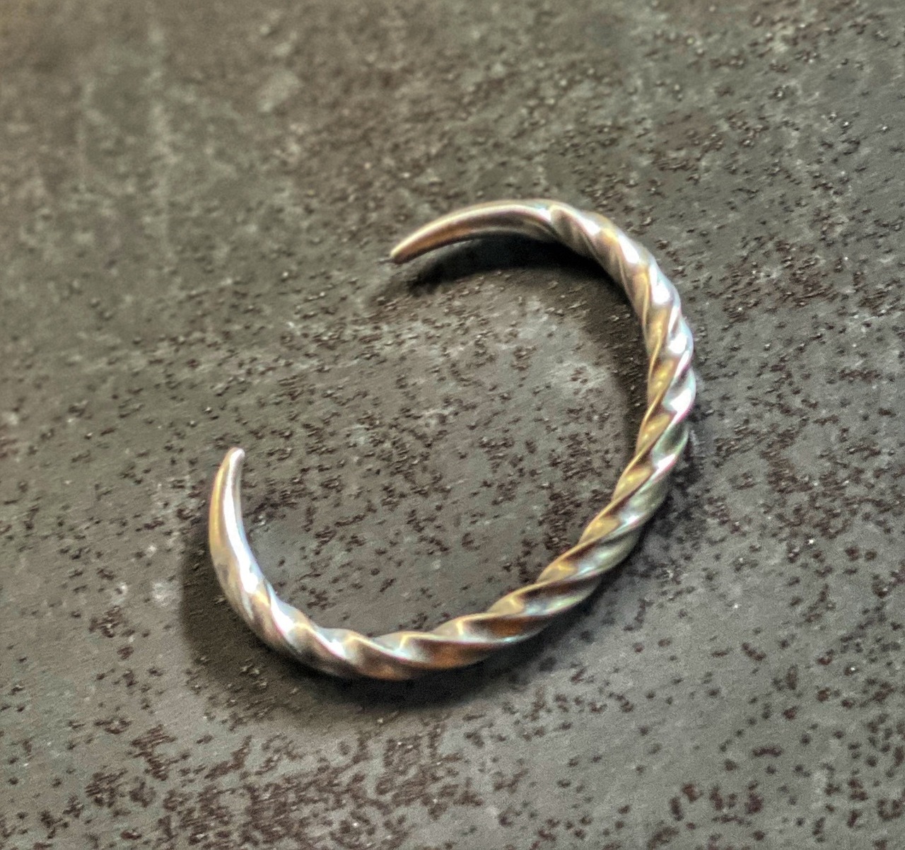 twist bangle 《silver》