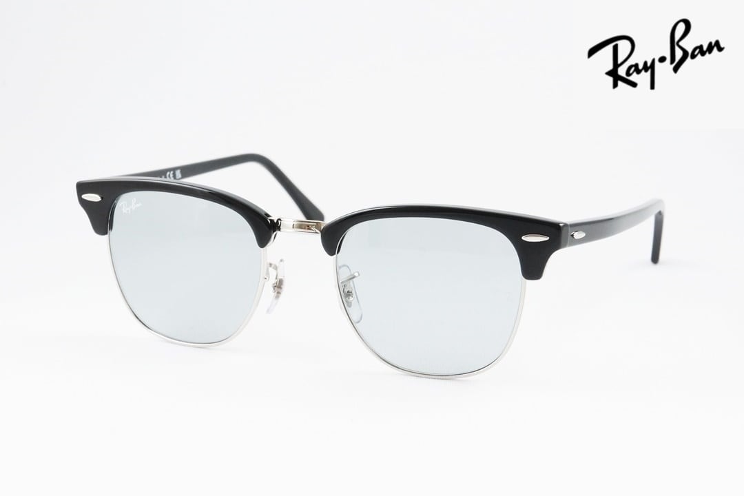 Ray-Ban ブルーライトカット CLUBMASTER RB3016 901/BF 49サイズ 51