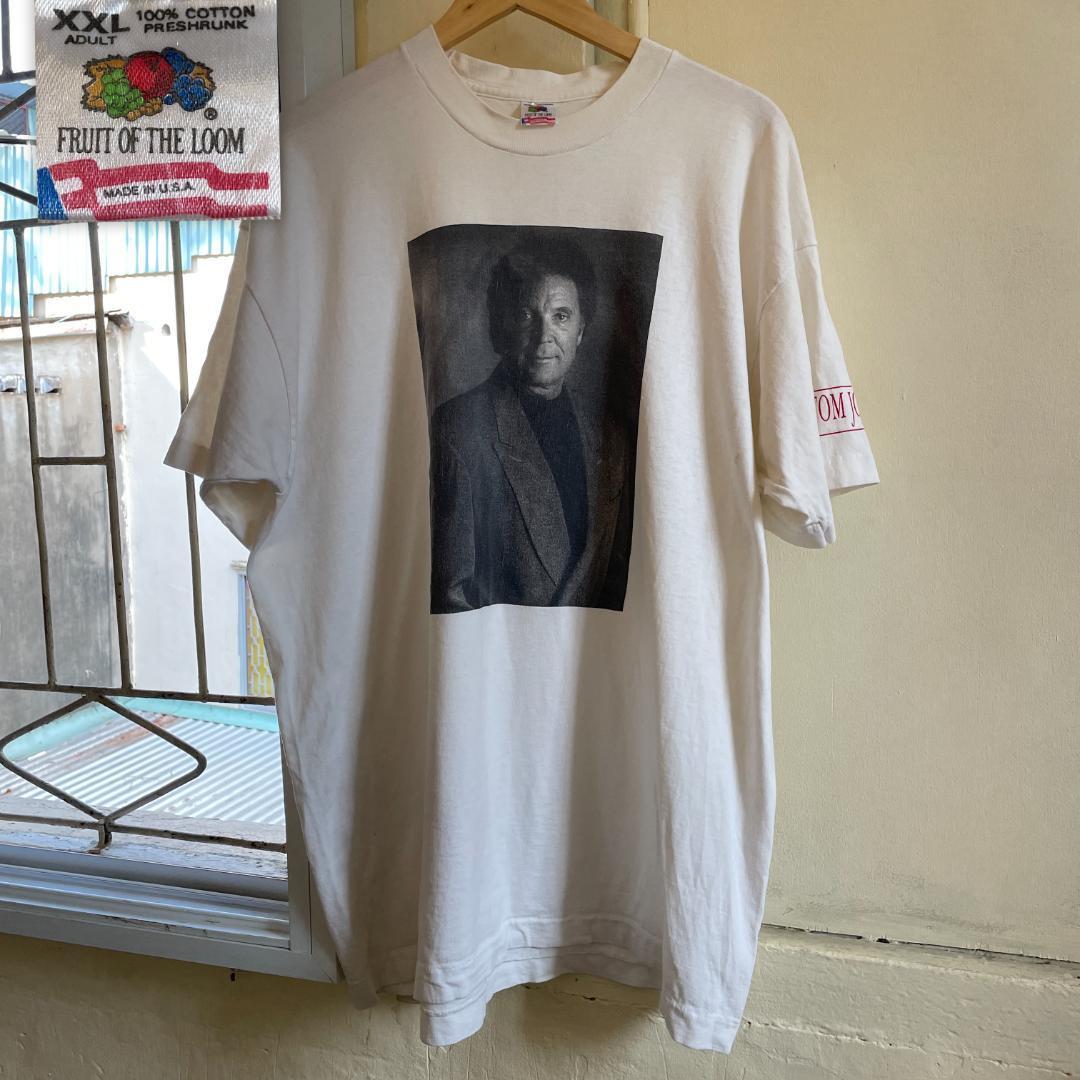 MT24 Tシャツ トムジョーンズ TOM JONES 90s フォトT | ビンテージ雑貨 