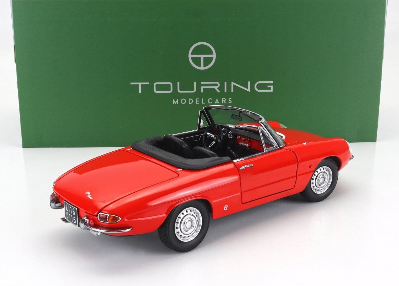 ミニカー 1/18 アルファロメオ デュエット スパイダー TOURING 