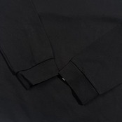 TaylorMade テーラーメイド ストレッチ  長袖 カットソー トレーナー O/ブラック系 メンズ レーヨン混 ゴルフ