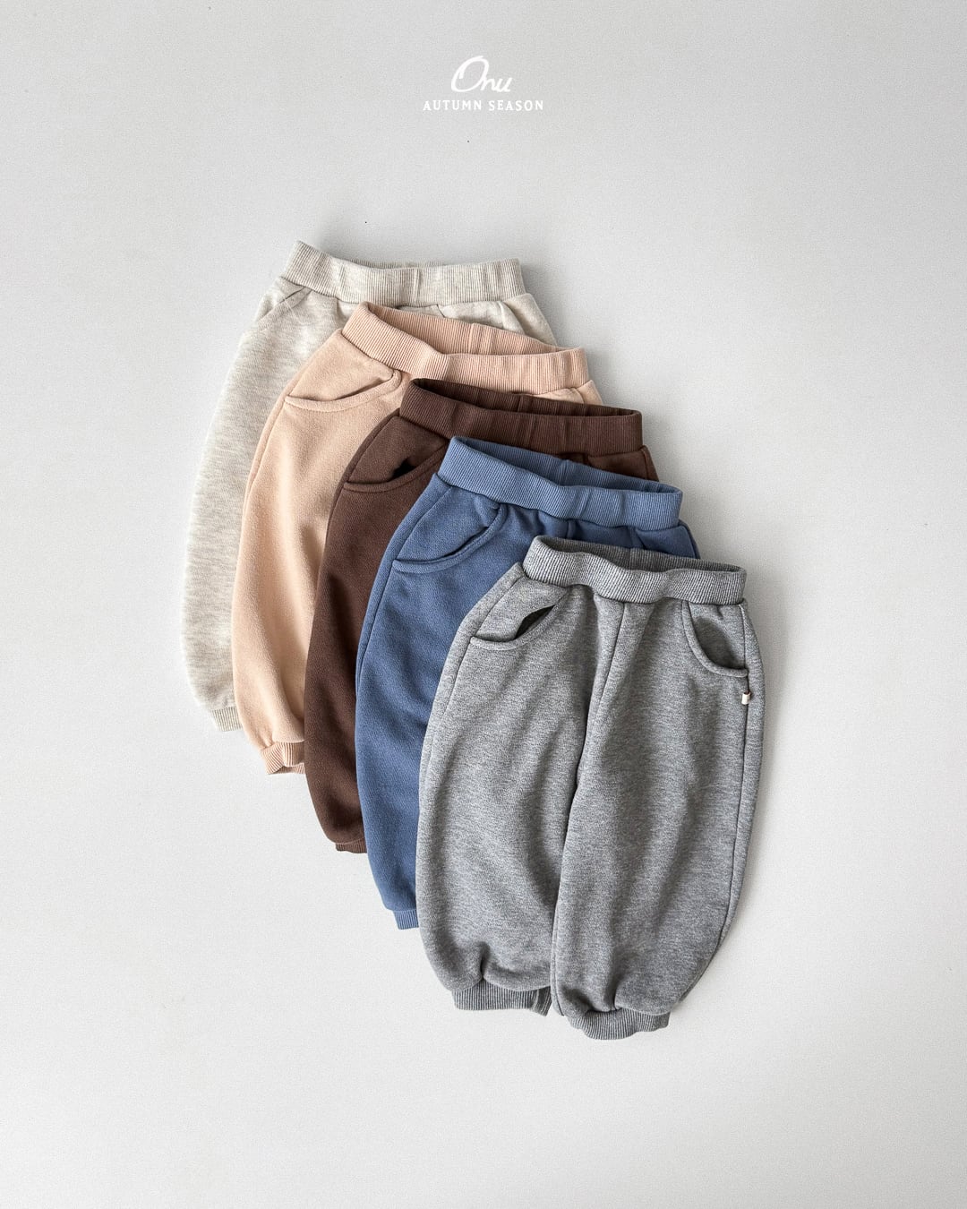 colored jogger pants【onu】※9月中旬発送予定
