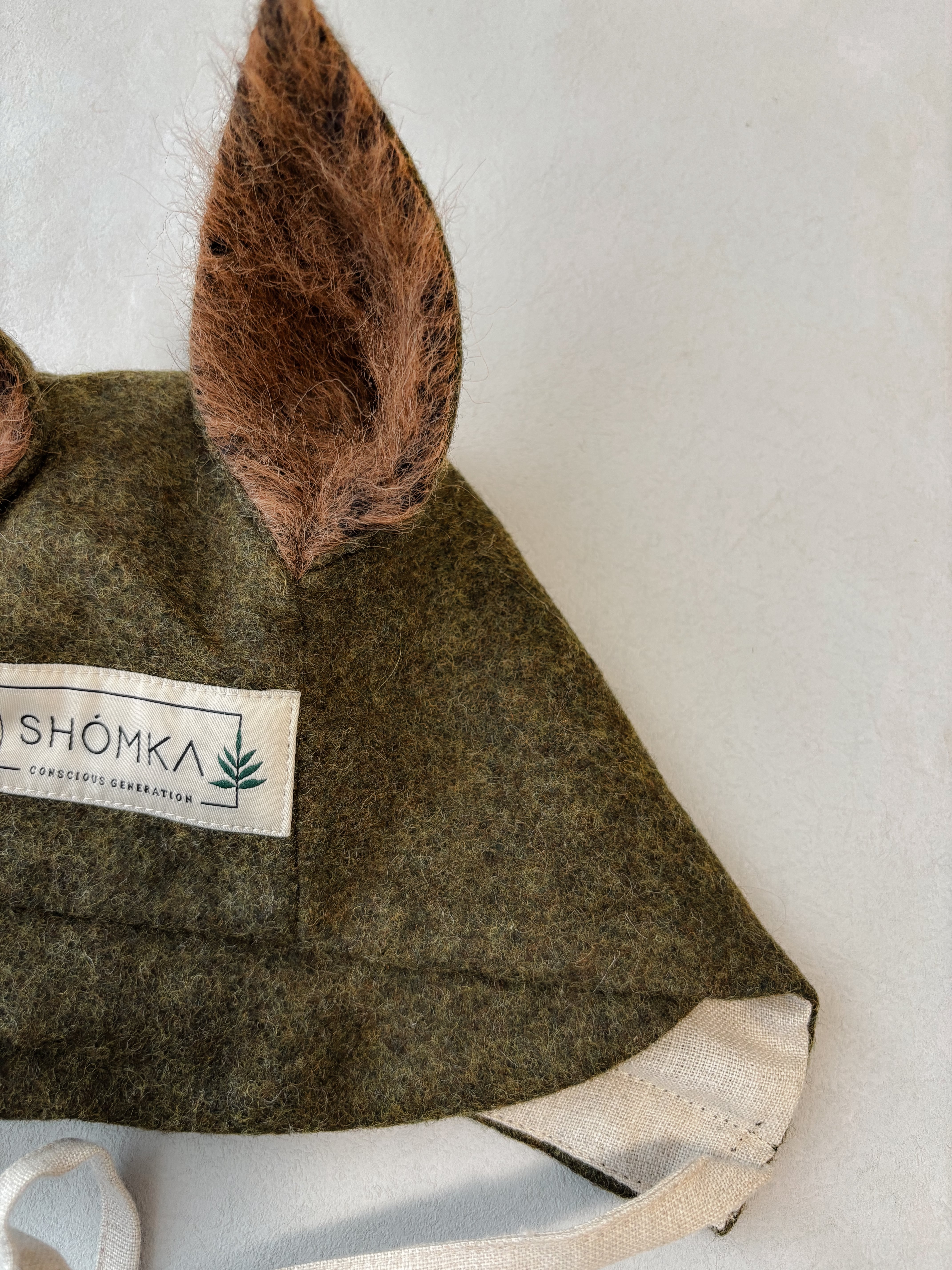 即納】SHOMKA wool bonnet squirrel♡ | Moon port