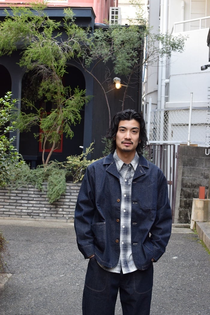 AT-DIRTY(アットダーティー) / ATD WORKERS PANTS (BROWN DENIM) | UZ