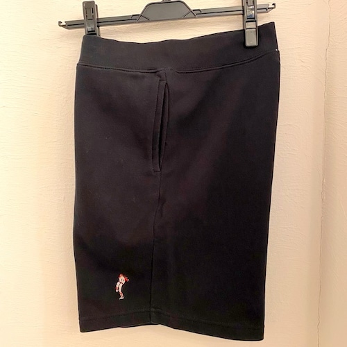 Legend Embroidery Sweat Shorts ～Baseball～　Tornado Black
