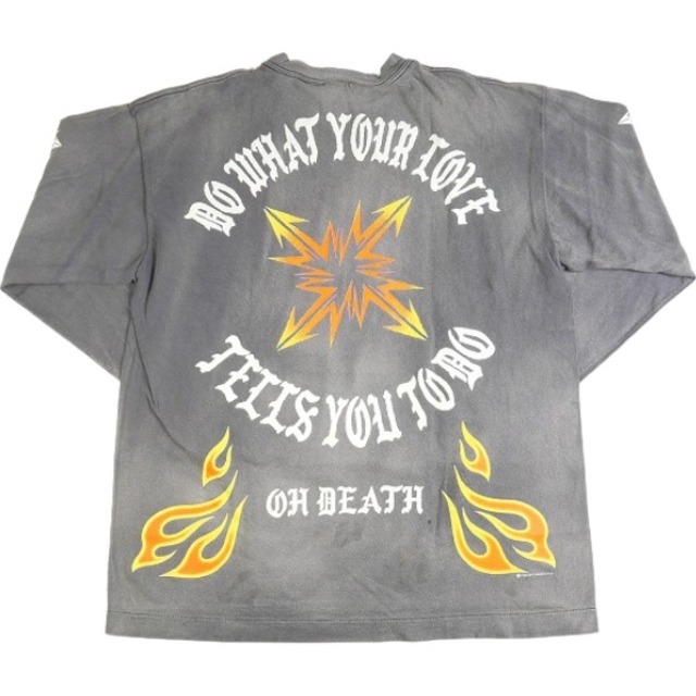 Size【L】 SAINT MICHAEL セント マイケル 24SS LS TEE/M / BLK ロンT 