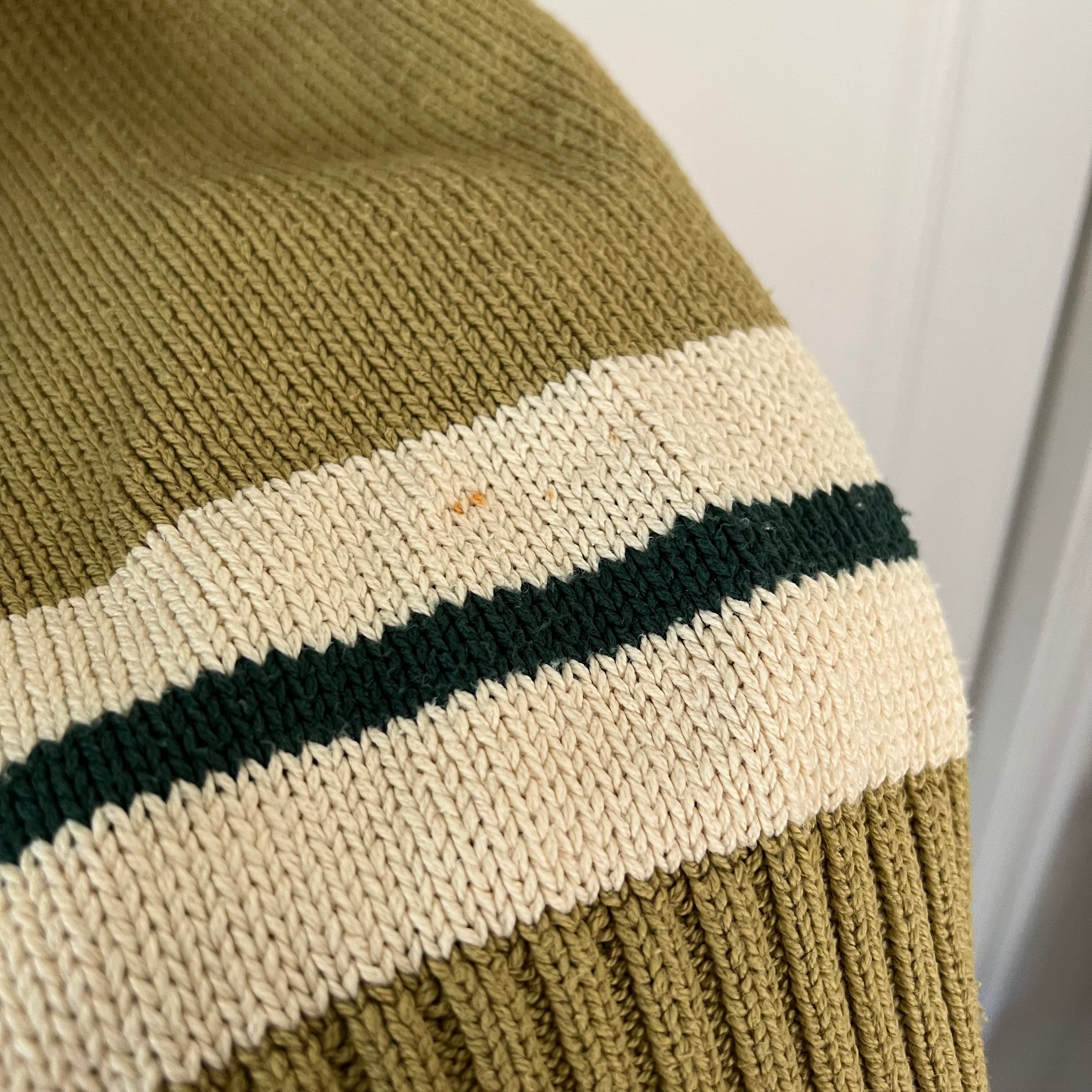 90s OLD GAP オールド ギャップ 長袖 チルデン ニット セーター 90s OLD GAP オールド ギャップ 長袖 チルデン ニット セーター