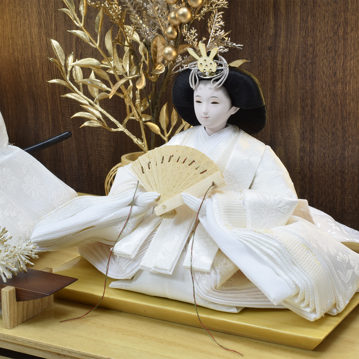 雛人形 3段7人親王飾り仙奉乍 雛の元祖植木屋人形