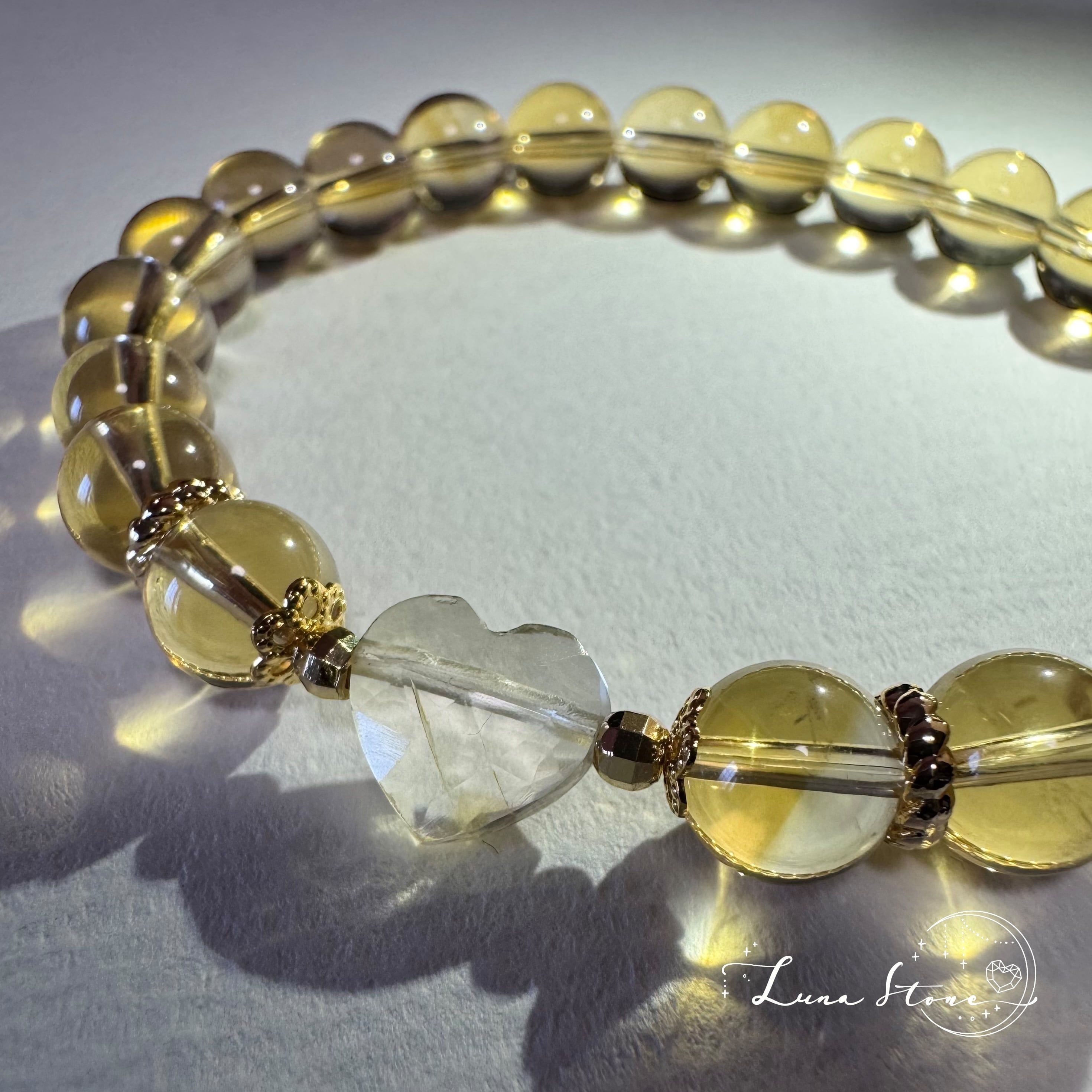 ブラウンルチル ブラックトルマリンインクォーツ】力強い守護と輝きの